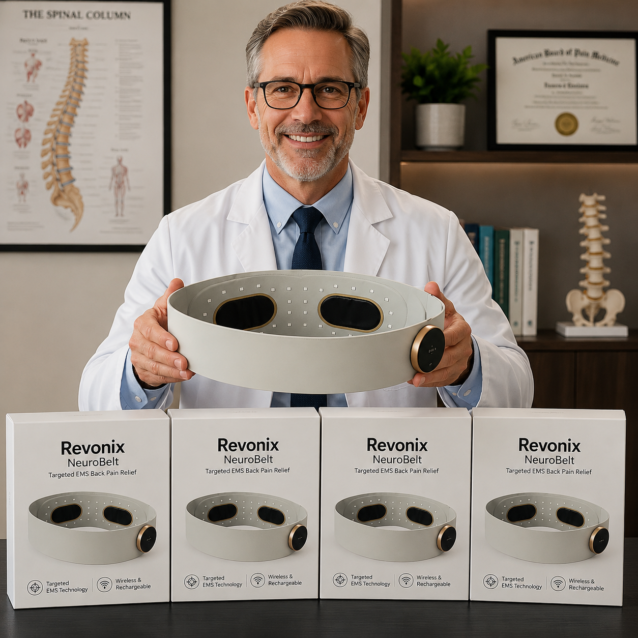 Revonix NeuroBelt™ — Advanced EMS Correction System